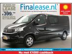 Fiat Talento 1.6 MJ L2H1 MARGE! DC 6 Pers Cam PDC 6€399pm, Auto's, Zwart, Nieuw, Lease, Fiat
