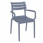 Paris tuinstoel - donker grijs, Tuin en Terras, Verzenden, Nieuw