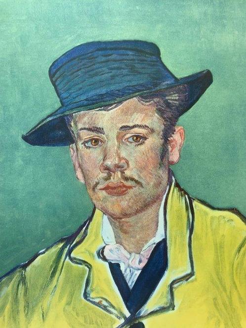 Vincent van Gogh - Portrait of a young man - Vintage,, Antiek en Kunst, Kunst | Designobjecten