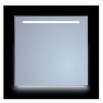 Spiegel Sanicare Q-Mirrors 120x70 cm Rechthoek Met Aan De, Doe-het-zelf en Verbouw, Ophalen of Verzenden, Nieuw, Chroom, Bad