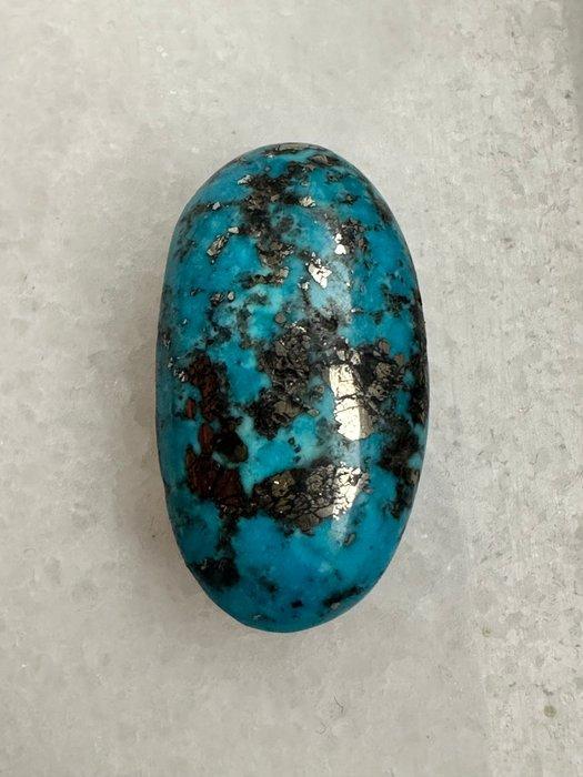 Turquoise Echte edelsteen! Topkleur Neishabour Turquoise, Verzamelen, Mineralen en Fossielen
