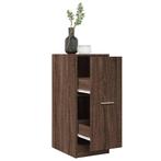 vidaXL Apothekerskast 30x41x77,5 cm bewerkt hout bruin, Verzenden, Nieuw