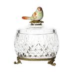 Bonbon mand - Brons, Glas, Porselein