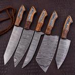 Keukenmes - Chefs knife - Pakka hout en hout en gevouwen