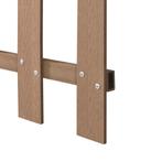 HKC Tuinhek voortuinhek 60x200 cm bruin, Tuin en Terras, Schuttingen, Verzenden, Nieuw