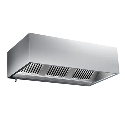 GGM Gastro | Afzuigkap doos model 1,4 m - met filter en |, Witgoed en Apparatuur, Afzuigkappen, Inbouw, 800 m³ per uur of meer