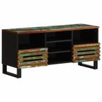 vidaXL Tv-meubel 100x34x46 cm massief acaciahout, Huis en Inrichting, Verzenden, Nieuw