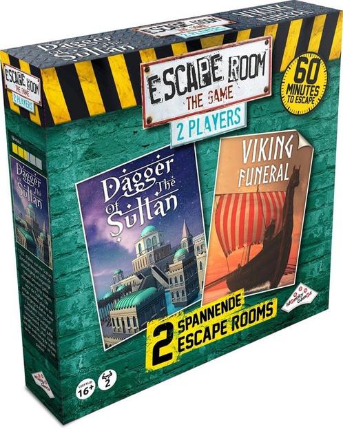 Escape Room The Game - 2 Players Deel 3 | Identity Games -, Hobby en Vrije tijd, Gezelschapsspellen | Bordspellen, Nieuw, Verzenden