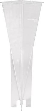 Kaarsengietvorm Pyramide 22 cm per stuk, Ophalen of Verzenden, Nieuw