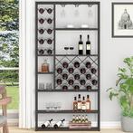 2dekans | Launica Rustiek wijnrek vrijstaande vloer,, Ophalen of Verzenden, Zo goed als nieuw