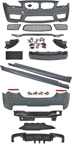 Bumperset M5 Look BMW 5 Serie Type F10 Vanaf 2010, Auto-onderdelen, Carrosserie en Plaatwerk, Ophalen of Verzenden