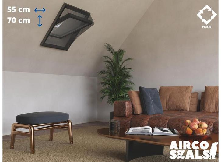 Insecten Hor Dakraam – 55 x 70 cm – Hor geschikt voor Velux, Doe-het-zelf en Verbouw, Deuren en Horren, Nieuw, Verzenden