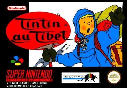 MarioSNES.nl: TinTin au Tibet Lelijk Eendje - iDEAL!, Spelcomputers en Games, Games | Nintendo Super NES, Gebruikt, Ophalen of Verzenden