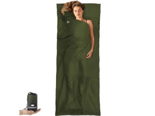 Veiling - Maraboha Lakenzak van Zachte Microvezel - Reisslaa, Caravans en Kamperen, Slaapzakken