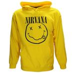 Nirvana Smiley Hoodie Sweater Trui - Officiële Merchandise, Nieuw
