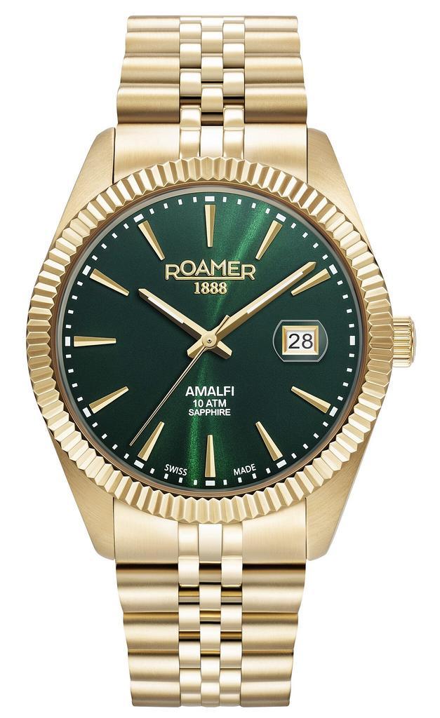 Roamer Amalfi Gents 852833 48 75 20 horloge 42 mm, Sieraden, Tassen en Uiterlijk, Horloges | Heren, Polshorloge, Nieuw, Overige merken