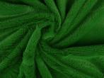 Kortharig bont stof – Groen, 200 cm of meer, Nieuw, Groen, Polyester