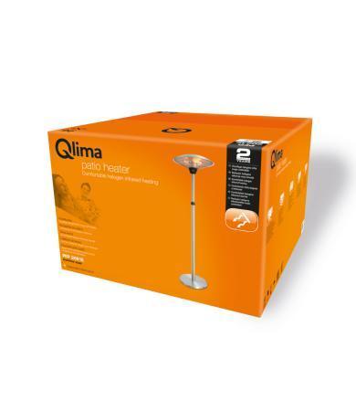 Qlima Elektrische Terrasverwarmer, Tuin en Terras, Terrasverwarmers, Nieuw, Ophalen of Verzenden