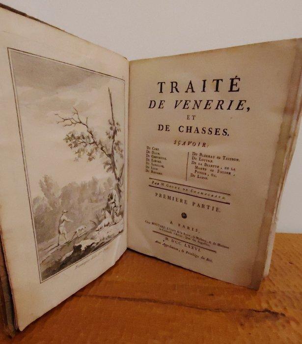 Goury de Champgrand /Louis Halbou - Traité de vénerie et de, Antiek en Kunst, Antiek | Boeken en Bijbels