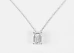 Ketting - 18 karaat Witgoud -  6.00ct. tw. Diamant