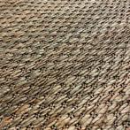 Brinker Carpets Jute Crowd Forest Green Vloerkleed - 160x230, Huis en Inrichting, Stoffering | Tapijten en Kleden, Ophalen of Verzenden