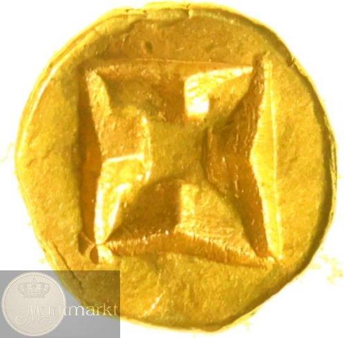 Nederlands-Indië - Sumatra Srivijaya. 1/8 Mas gold Masa unit, Postzegels en Munten, Munten | Nederland