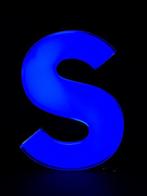 Lamp - Metaal - Letter S