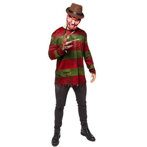 Volwassenen Kostuum Freddy Kruger, Hobby en Vrije tijd, Feestartikelen, Nieuw, Verzenden