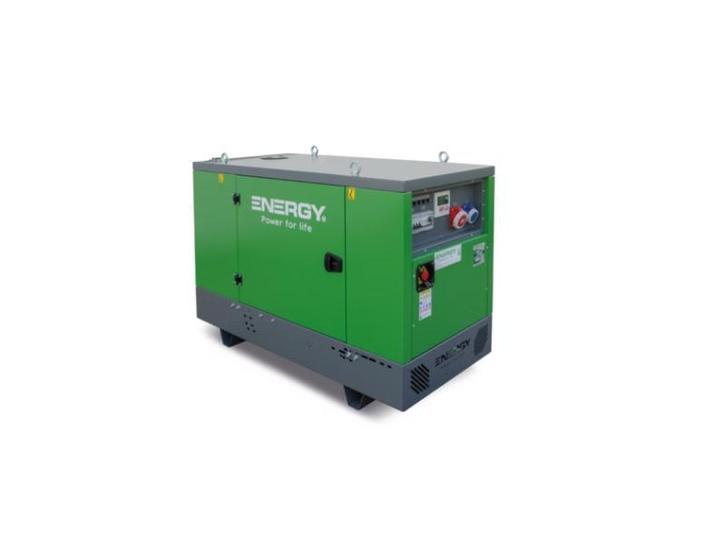 Energy Generator EY-20K-S Stage V, Doe-het-zelf en Verbouw, Aggregaten, 10 tot 30 kVA, Elektrisch startend, Geluidgedempt, Nieuw