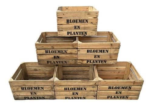 Fruitkisten voor de tuin  - Als moestuin kist!, Tuin en Terras, Bloembakken en Plantenbakken, 30 tot 60 cm, Minder dan 60 cm, Binnen