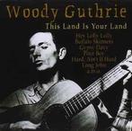 cd - Woody Guthrie - This Land Is Your Land, Zo goed als nieuw, Verzenden