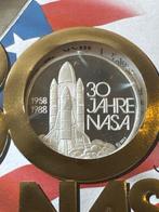 Wereld. Silver medal 30 Jahre NASA , Silbermedaille PP