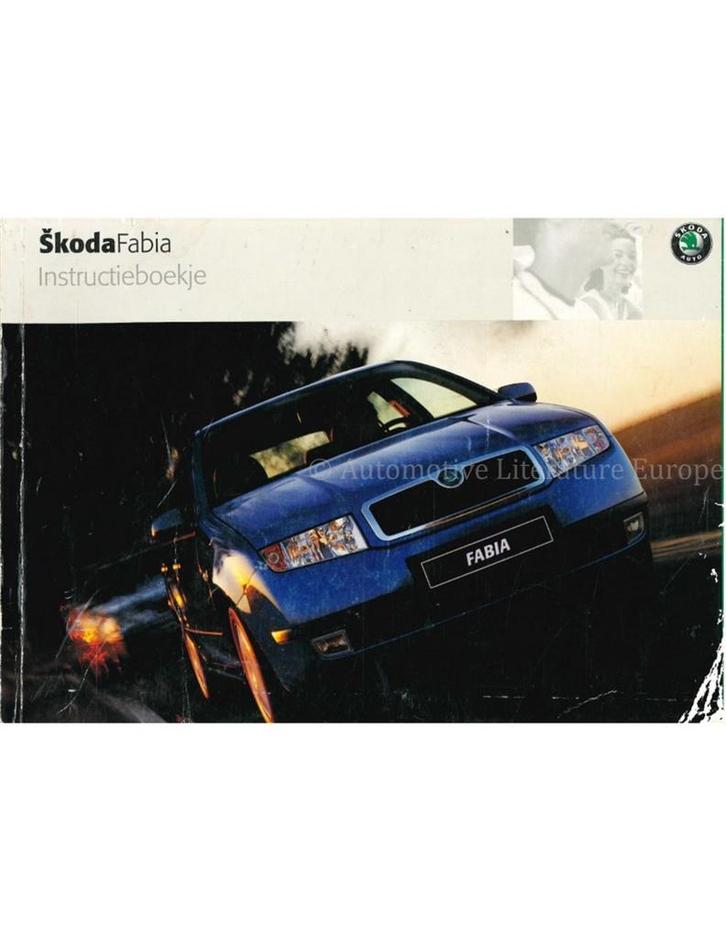2001 SKODA FABIA INSTRUCTIEBOEKJE NEDERLANDS, Auto diversen, Handleidingen en Instructieboekjes