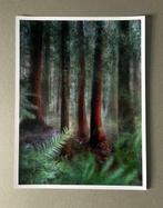 Andre Lichtenberg - Red Forest, Antiek en Kunst