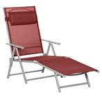 TRUUSK Ligstoel Voor Balkon, 1-St, 137 X 63,5 X 100,5 Cm, Me, Verzenden, Nieuw