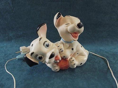 Ledra - Beeldje - 101 Dalmatian figures lamp, 1963 - Rubber, Verzamelen, Disney