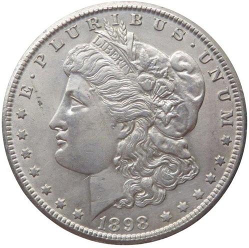 Verenigde Staten. 1 Dollar 1898 O (Zonder Minimumprijs), Postzegels en Munten, Munten | Europa | Niet-Euromunten