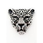 Firetti Broche Leopard met strassteentjes, Verzenden, Nieuw