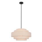 Moderne hanglamp beige, Timmy, Huis en Inrichting, Nieuw, Ophalen of Verzenden, 75 cm of meer, Modern