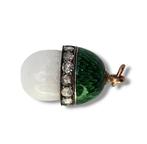 Hanger - 14 karaat Geel goud, Imperial Russisch 56k Goud,