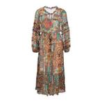 Frogbox • kleurrijke midi jurk • 36, Kleding | Dames, Jurken, Verzenden, Nieuw, Maat 36 (S), Frogbox