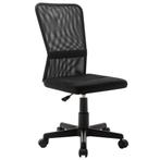 vidaXL Kantoorstoel 44x52x100 cm mesh stof zwart, Huis en Inrichting, Bureaus, Verzenden, Nieuw