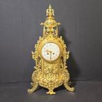 Tafelklok Régence stijl - Verguld brons - 1850-1900 - Top in, Antiek en Kunst