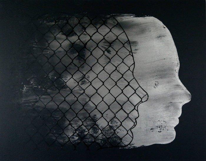 Icy & Sot (XX-XXI) - Emancipate (Silver), Antiek en Kunst, Kunst | Schilderijen | Modern