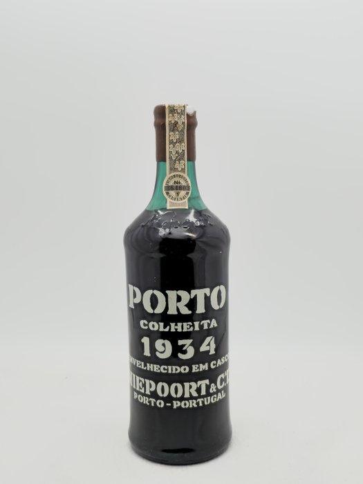 1934 Niepoort - Colheita Port - Porto - 1 Fles (0,75 liter), Verzamelen, Wijnen