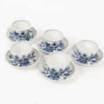 (5) Blue Danube Zwiebelmuster Kop en Schotels, Ophalen, Nieuw