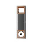 Inbouw toiletrolhouder-reserverolhouder copper zonder klep, Verzenden, Nieuw