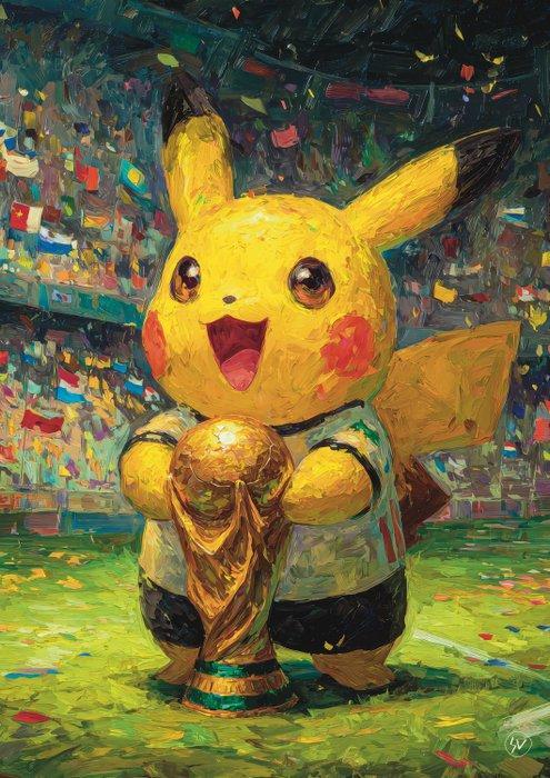 SDIMART 1996 - Pikachu Word Soccer Champion Pokémon at Work, Spelcomputers en Games, Spelcomputers | Overige Accessoires