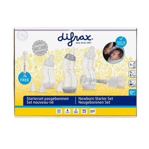 Difrax Starterset met Flessenborstel, Kinderen en Baby's, Kinderspulletjes, Nieuw, Verzenden