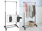 Hi Mobiel kledingrek - 84 x 41,5 cm - Zwart, Kleding | Dames, Kledingrekken, Verzenden, Nieuw